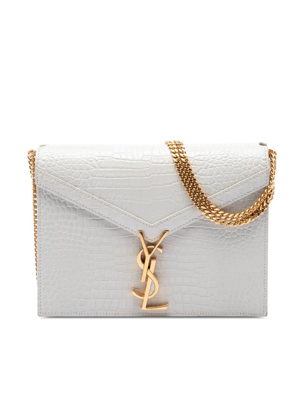 Saint Laurent Croc Embossed Leather #368541S13B